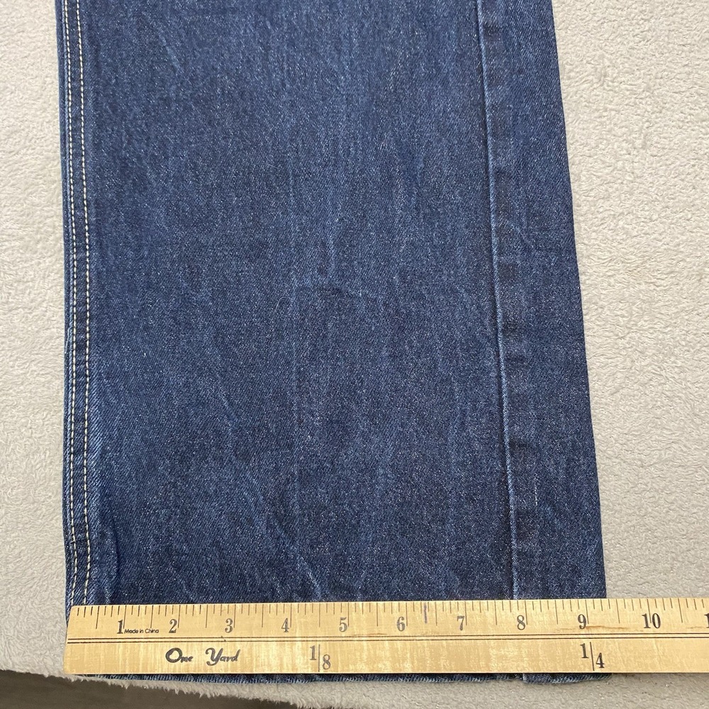 South Pole Jeans Mens 32x32 Blue Baggy Denim Y2K Skate‎ Grunge - Picture 8 of 11